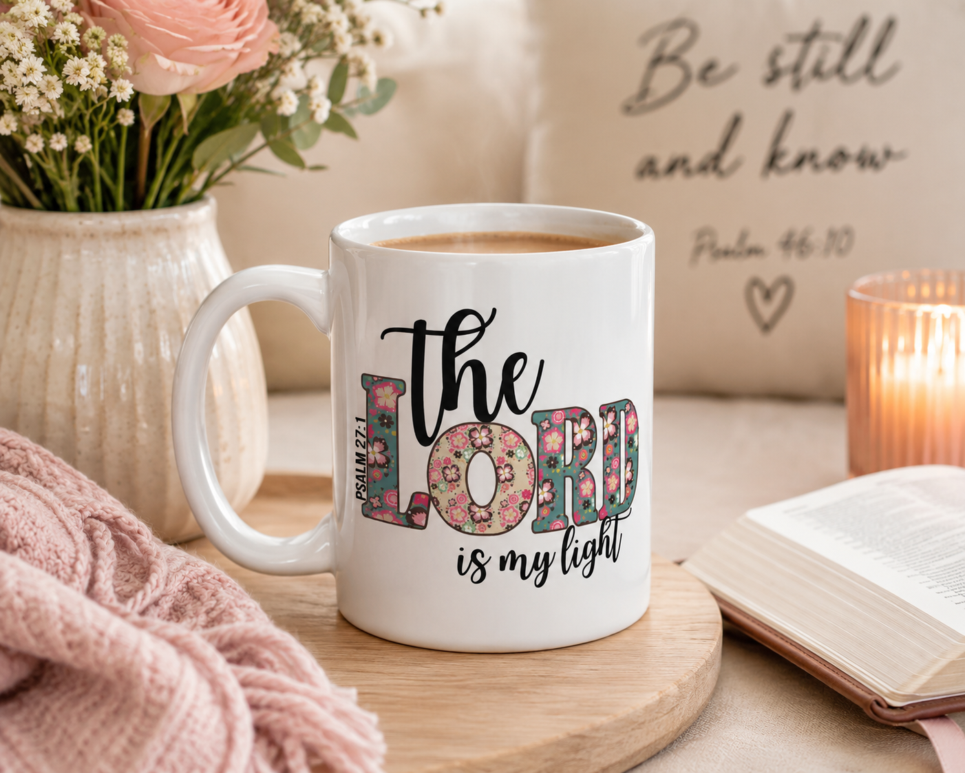 The Lord Is My Light Mug – Psalm 27:1