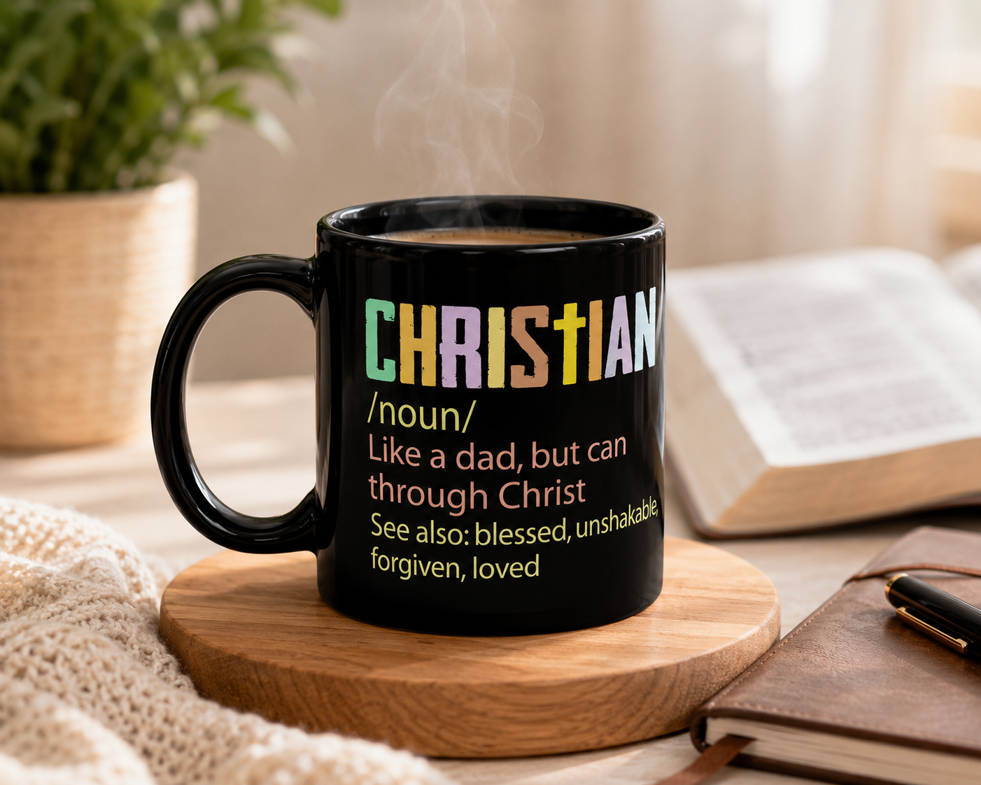 Christian Dad Definition Mug