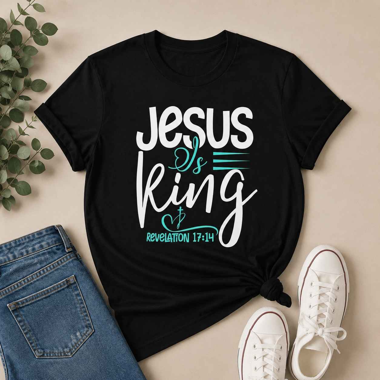 Jesus Is King Tee