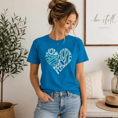 Joy Hope Peace Tee