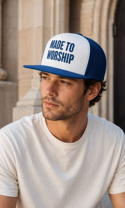 Made to Worship Mesh Trucker Cap