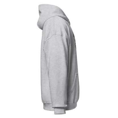 Blessed by the Best embroidered sport grey women's hoodie by The Avielle