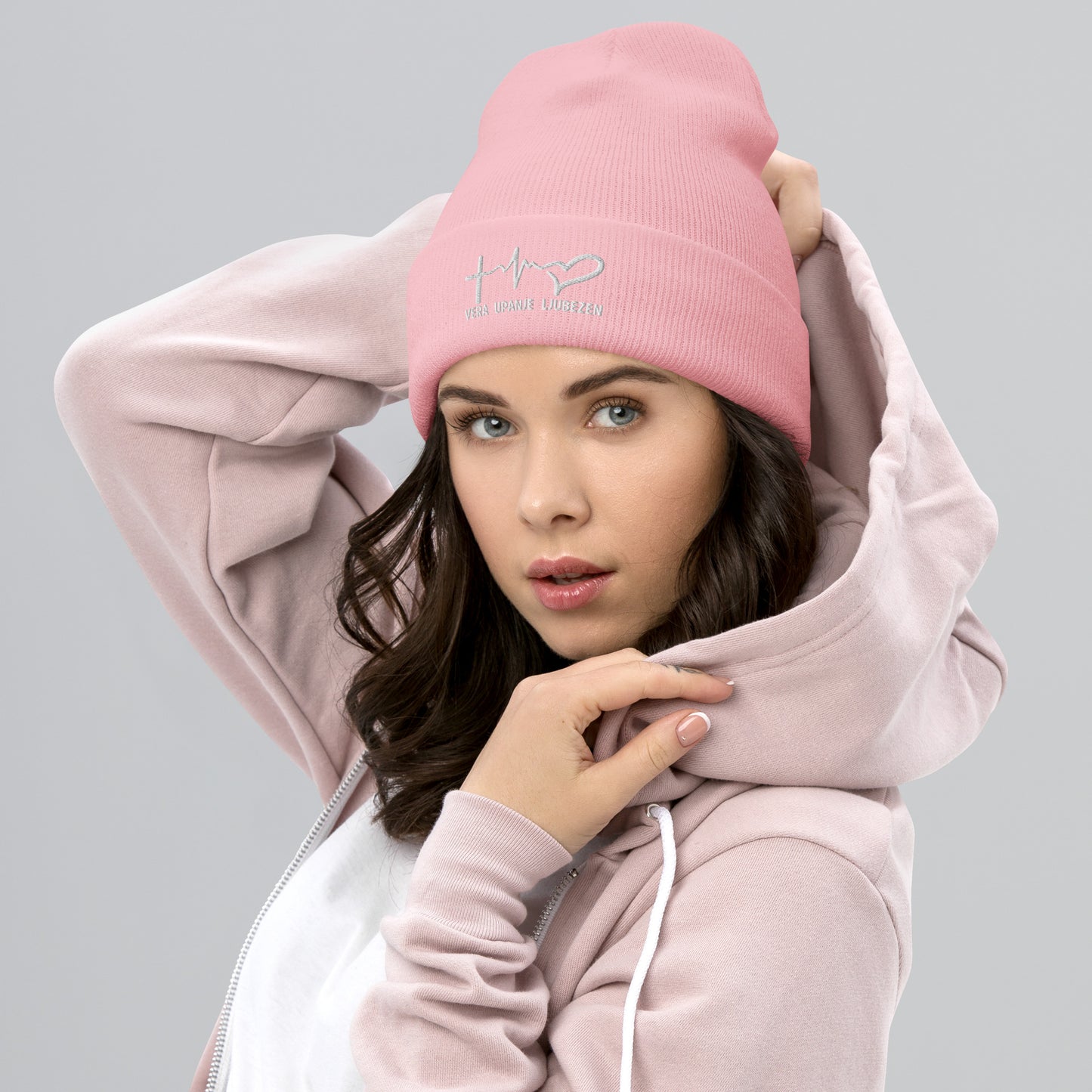 Vera, upanje, ljubezen - Kapa z manšeto