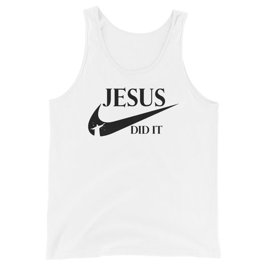 Moška majica brez rokavov - Jesus did it